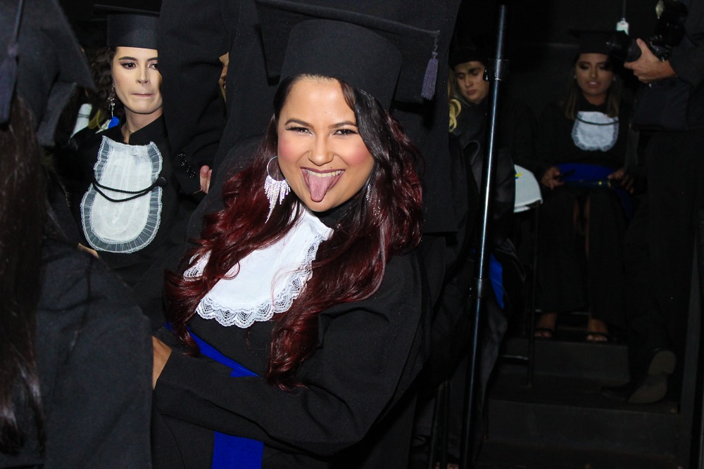 Heblisa na formatura - Momento descontraído